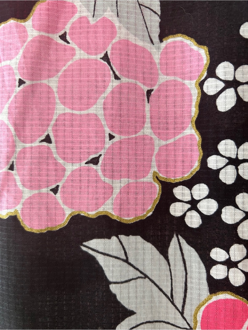 Cotton Floral Yukata with Obijime Cord - Picture 5 of 8